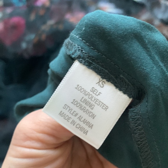 Francesca’s Collections Ivanna Alahna Tiered Floral‎ Maxi Dress XS party chiffon - Picture 13 of 16